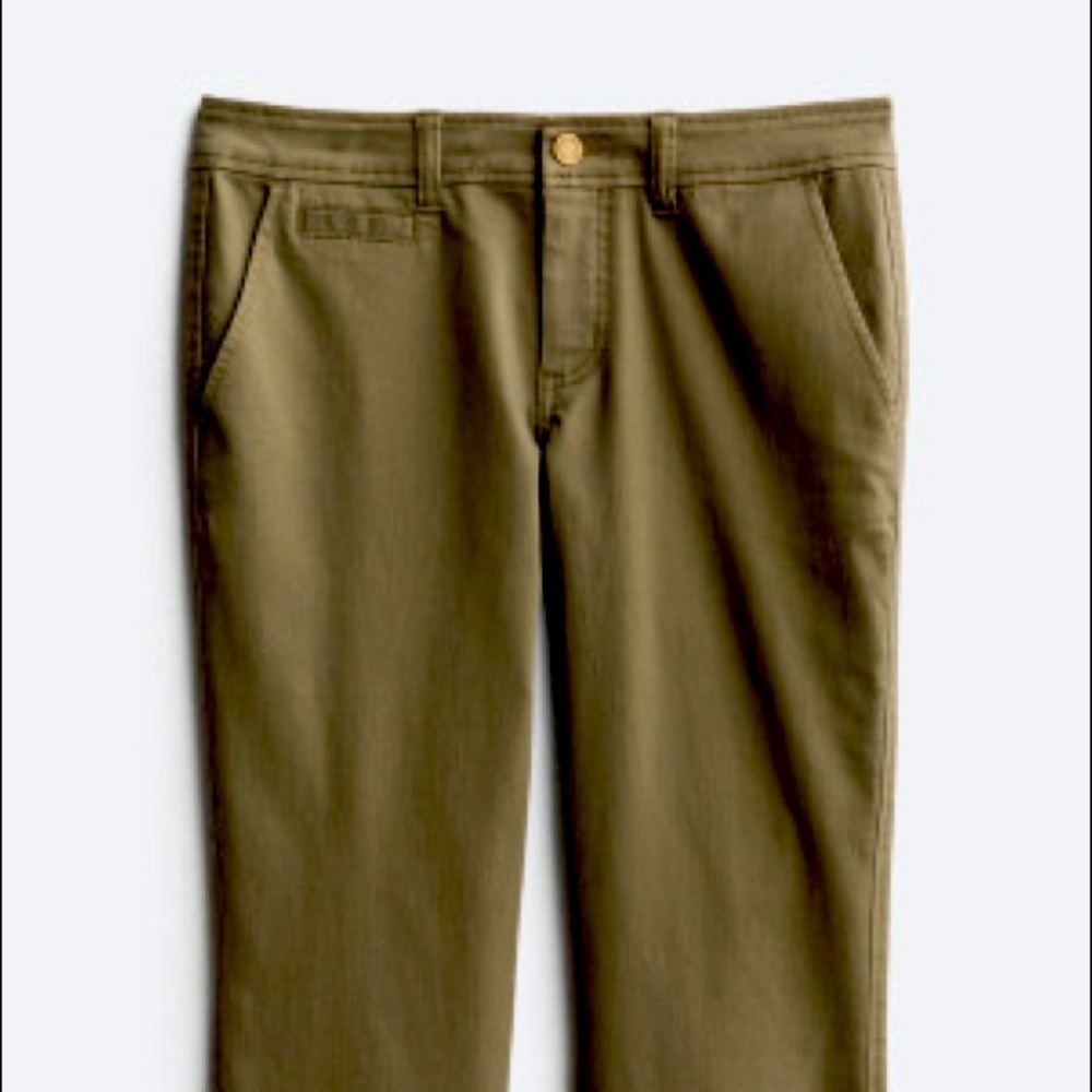 Rosabel Skinny Capri Cuffed Pant
14P | Olive